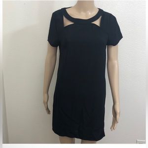 Tobi black mini dress